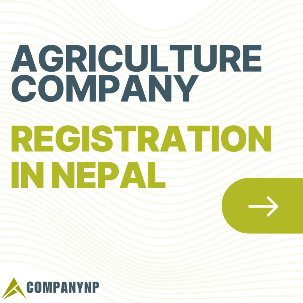Agriculture Company Registration in Nepal