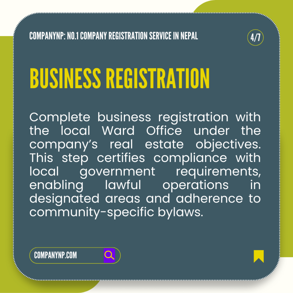 Real Estate Business Registration