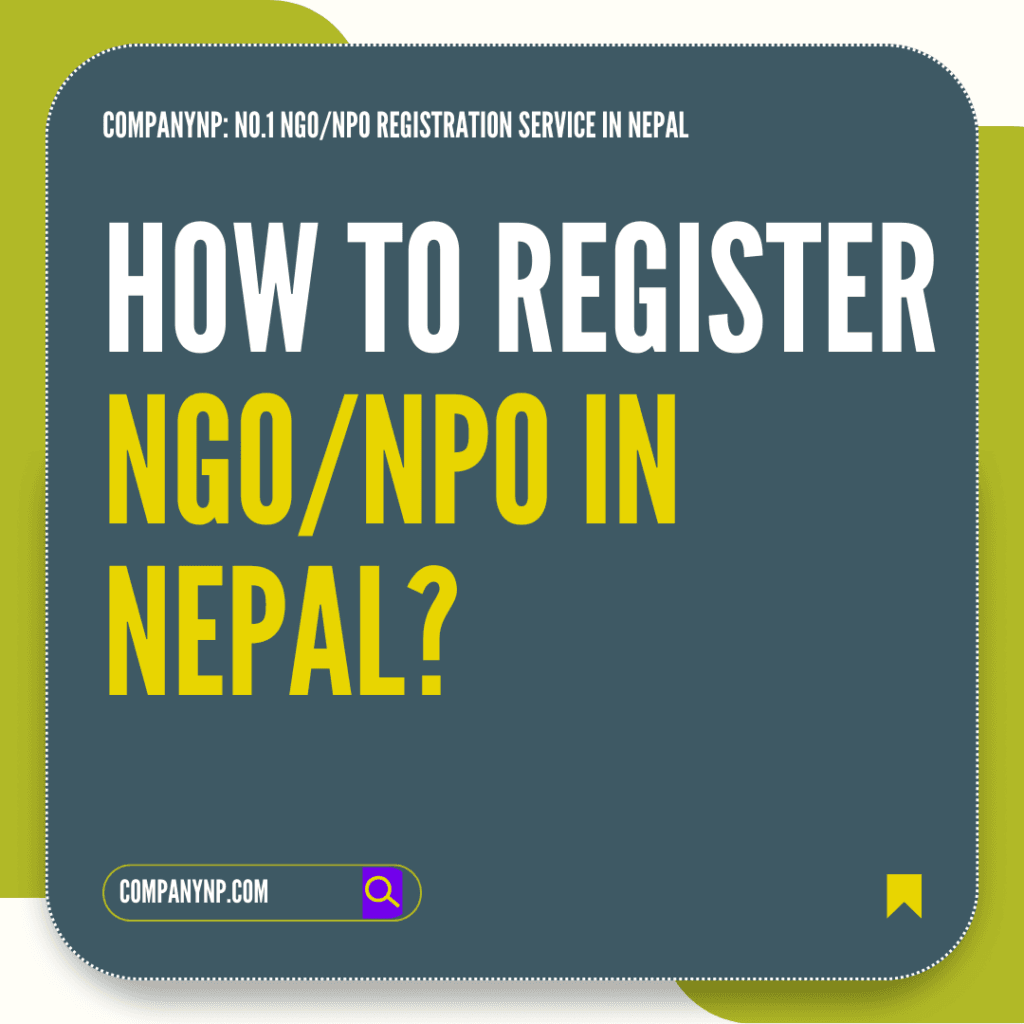 How to register NGO NPO in Nepal