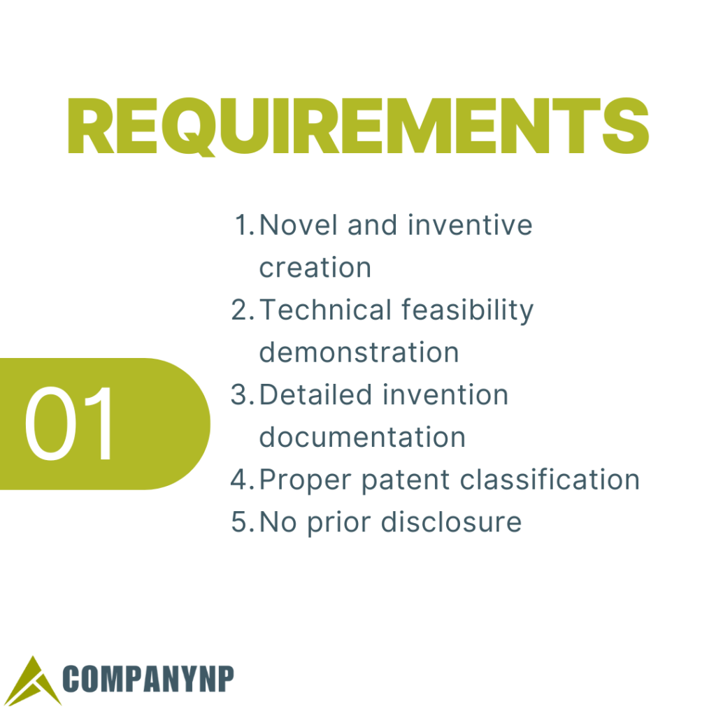Requirements for Patent Registration Process in Nepal