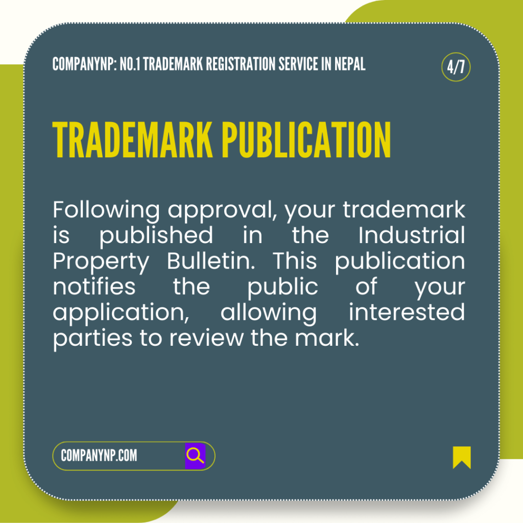 Trademark Publication Process in Nepal