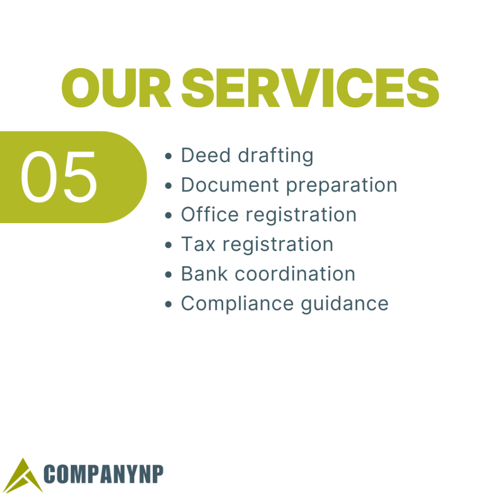 Partnership Company Registration  Service in Nepal