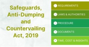 Safeguards, Anti-Dumping and Countervailing Act, 2019