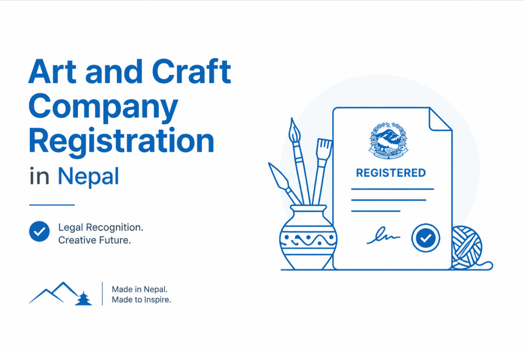 Art and Craft Company Registration in Nepal
