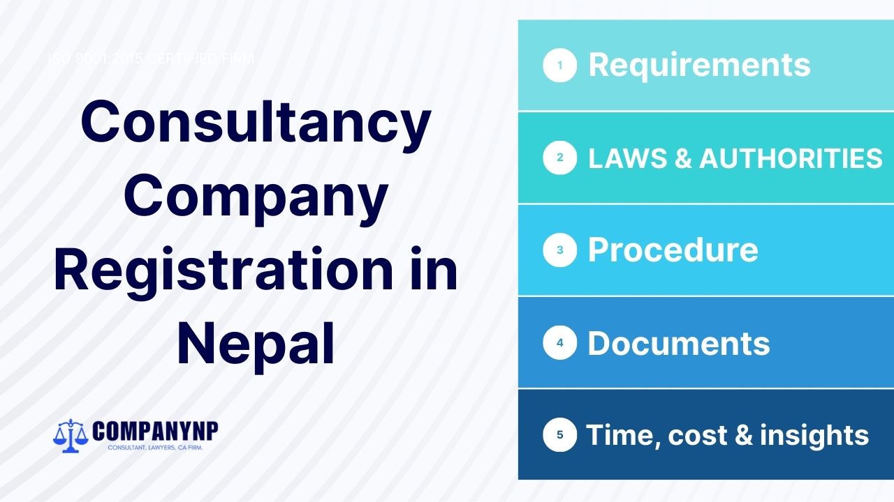 Consultancy Company Registration in Nepal