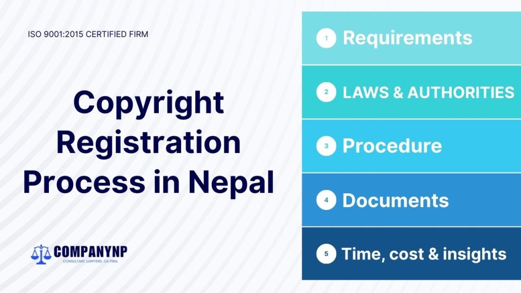 Copyright Registration Process in Nepal | CompanyNP
