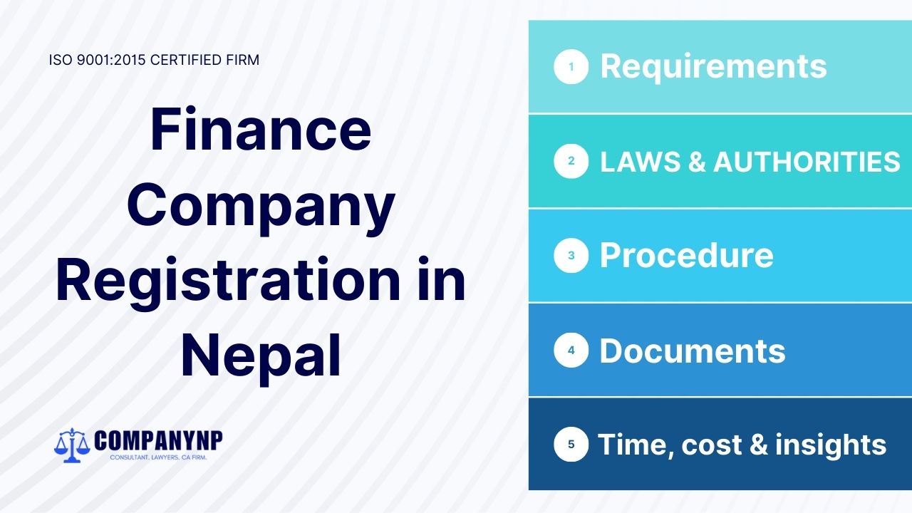 Finance Company Registration in Nepal