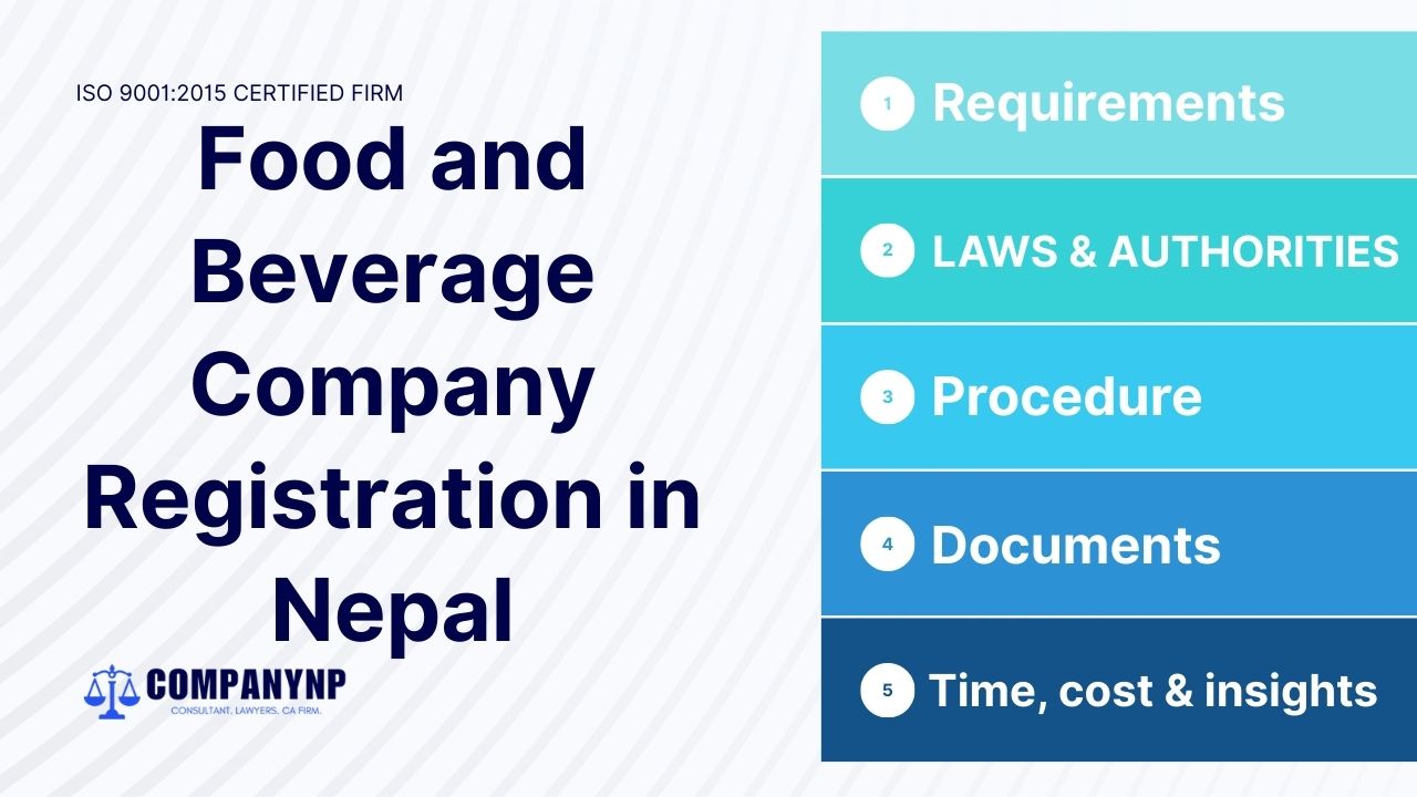 Food and Beverage Company Registration in Nepal