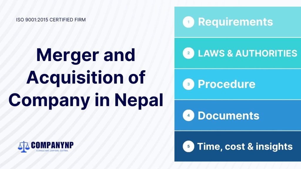 Merger and Acquisition of Company in Nepal | CompanyNP