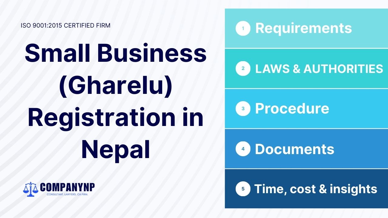 Small Business (Gharelu) Registration in Nepal