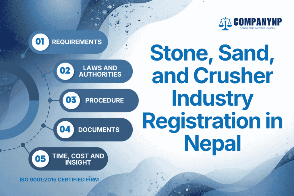 Stone, Sand, and Crusher Industry Registration in Nepal