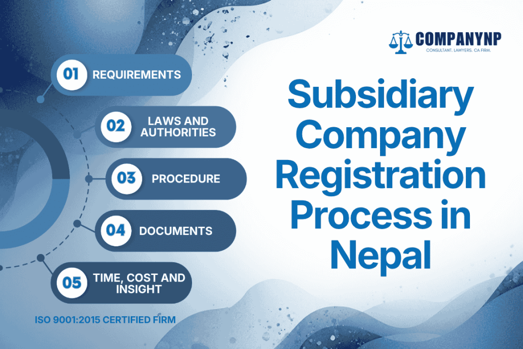 Subsidiary Company Registration Process in Nepal