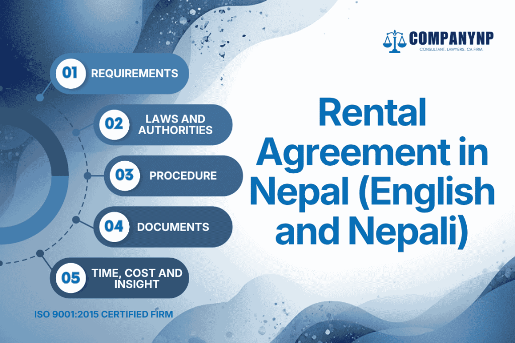 Rental Agreement in Nepal (English and Nepali)
