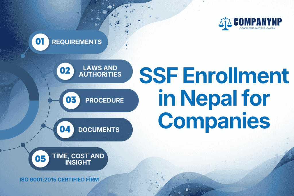 SSF Enrollment in Nepal for Companies