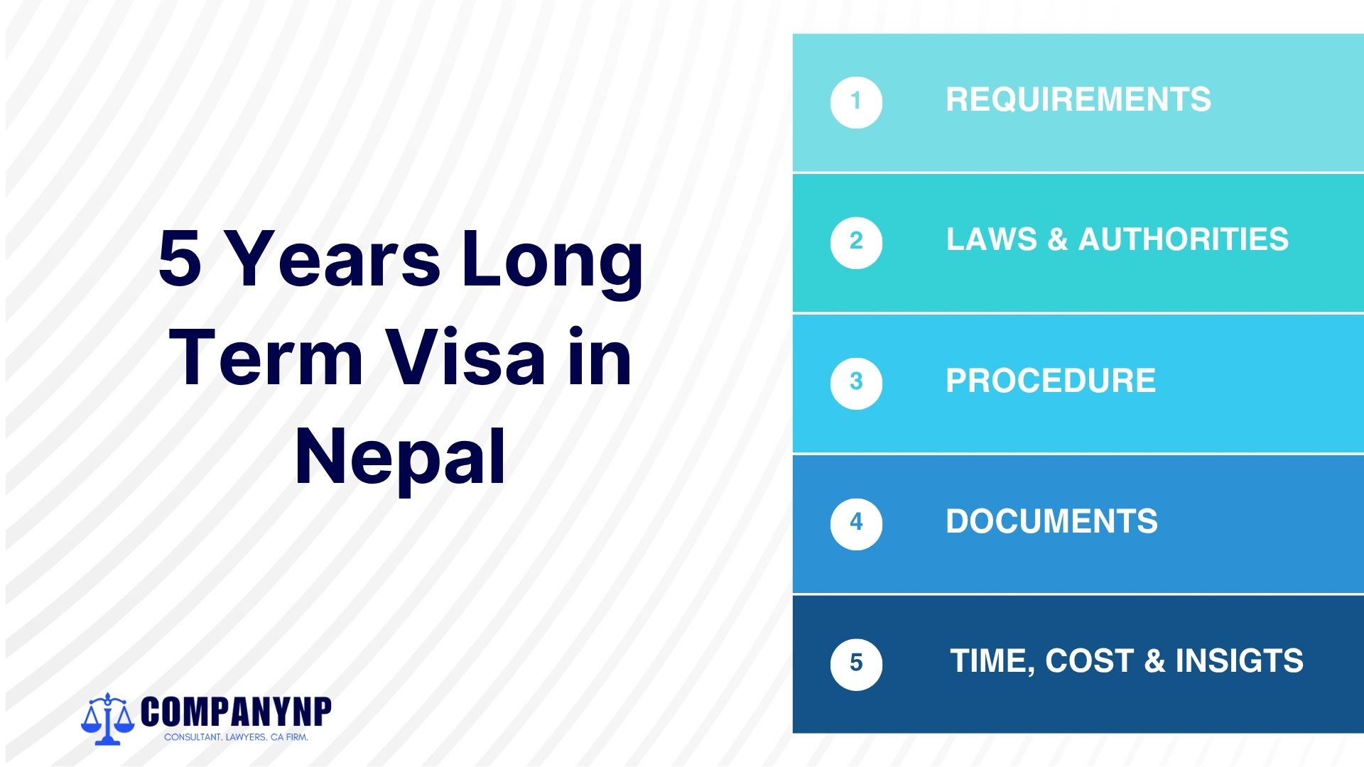 5 Years Long Term Visa in Nepal