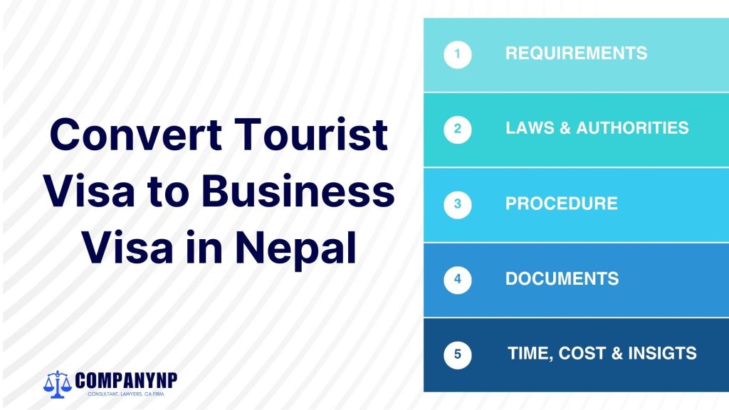 Convert Tourist Visa to Business Visa in Nepal