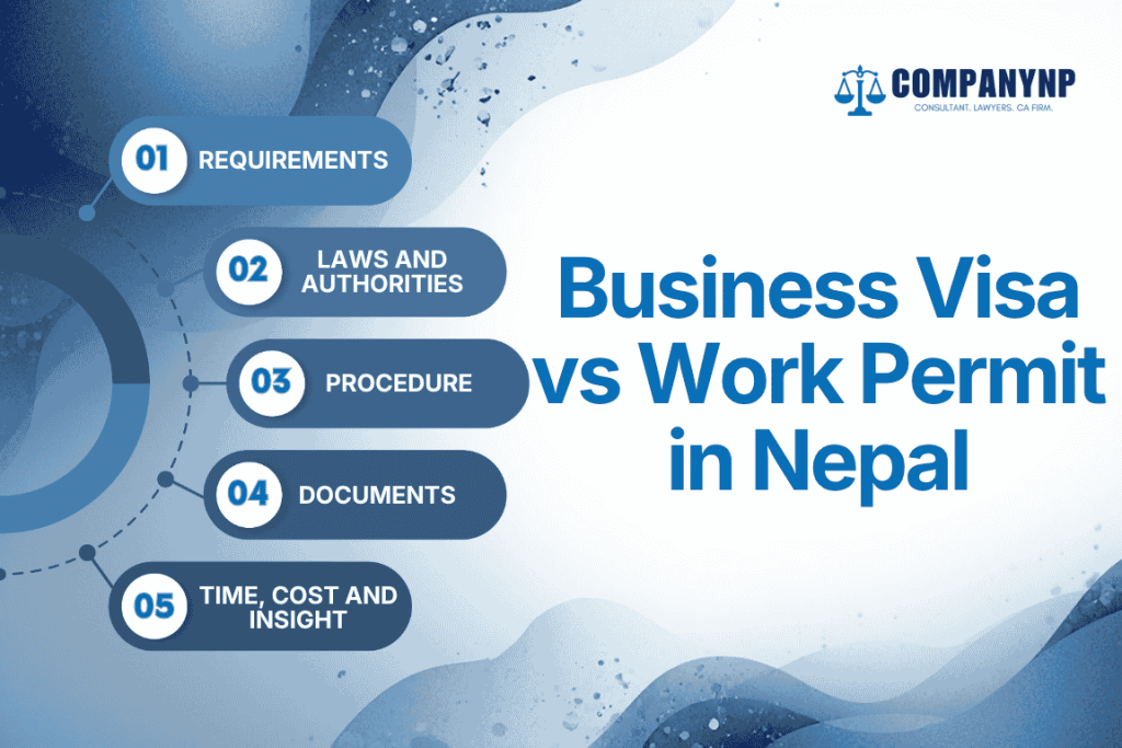 Business Visa vs Work Permit in Nepal